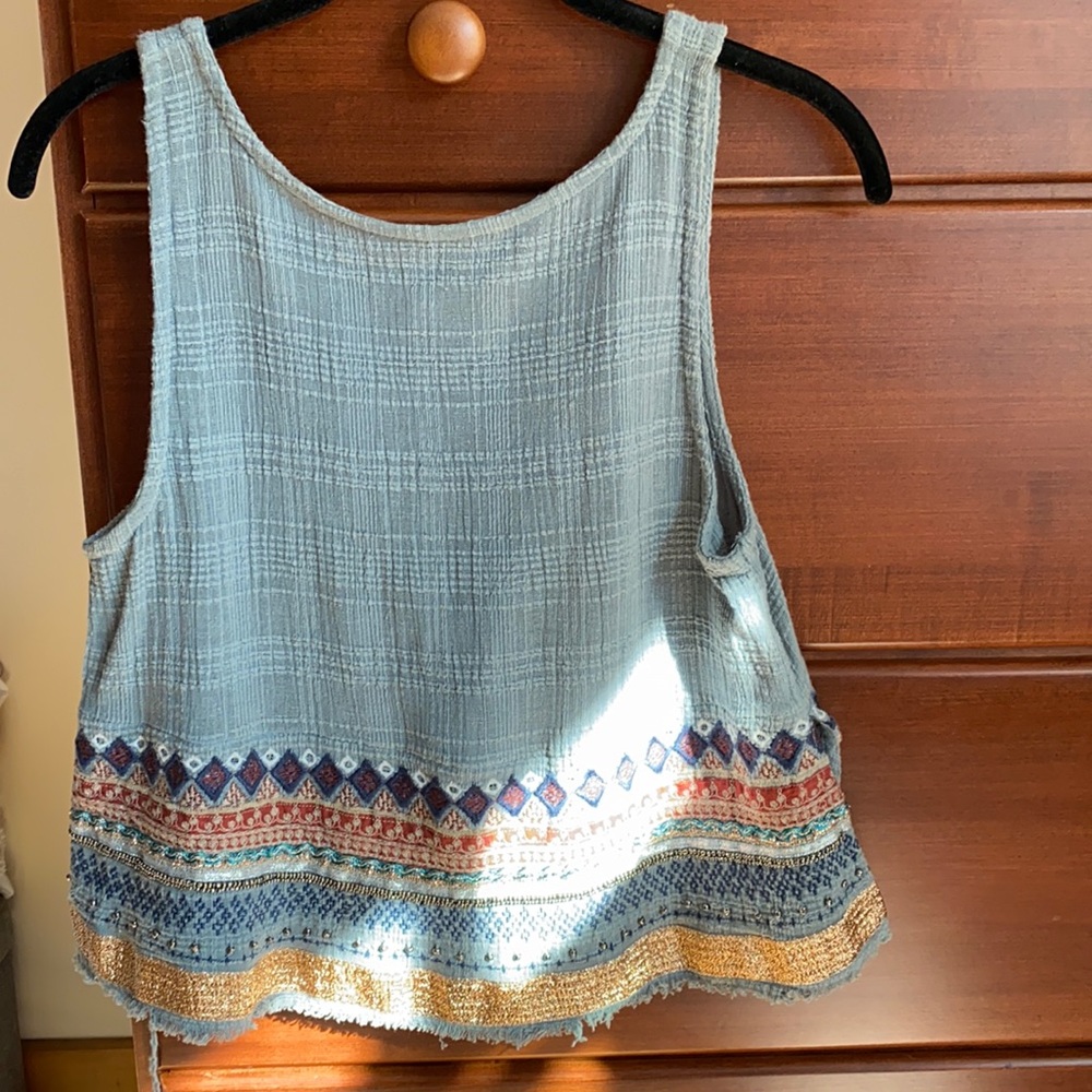 Ecote Beaded Tank Top